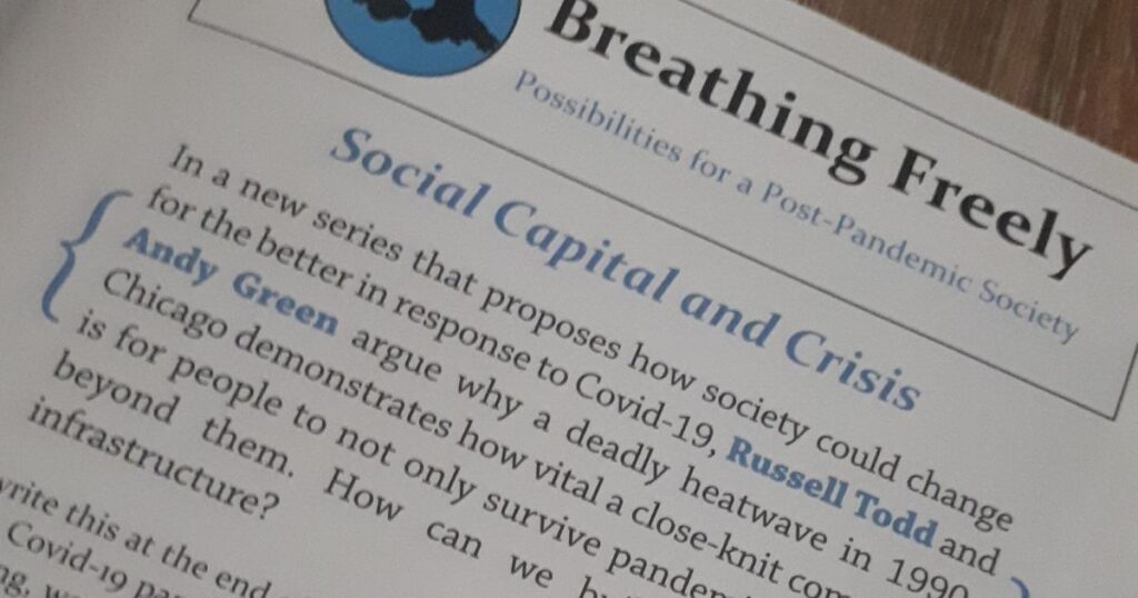 Social capital and communities