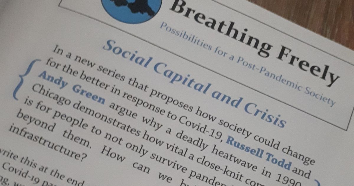 Social capital and communities